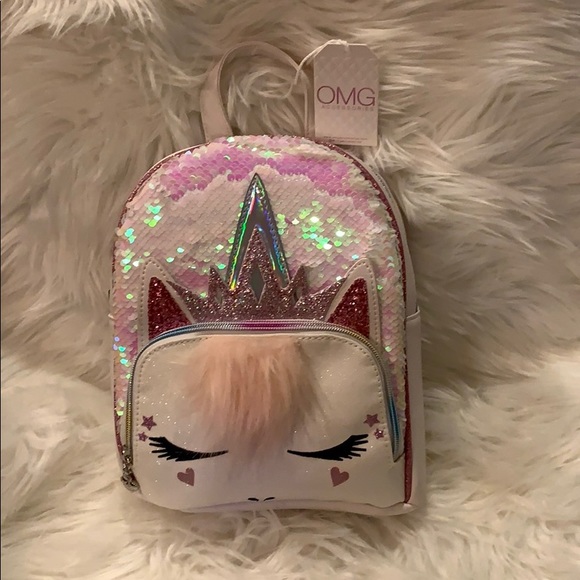 claire's unicorn backpack